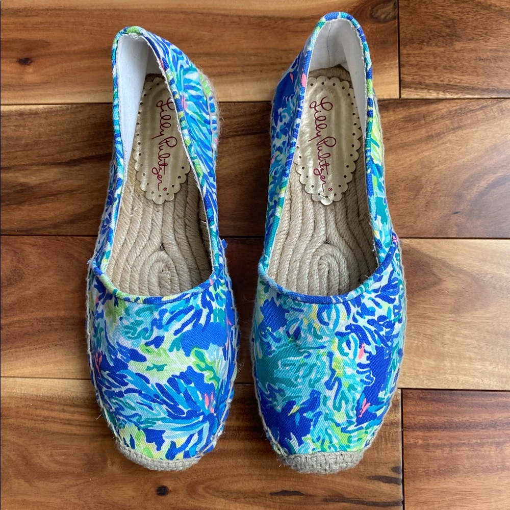 COPY - Lilly Pulitzer Women’s Lia Espadrille Slip on Flats SHOES size 7